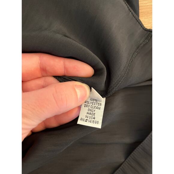 Ramy Brook Womens Paris Blouson Mini Dress Sz Small Black Smocked Whimsigoth - Picture 6 of 8